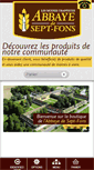 Mobile Screenshot of boutique-abbayedeseptfons.com